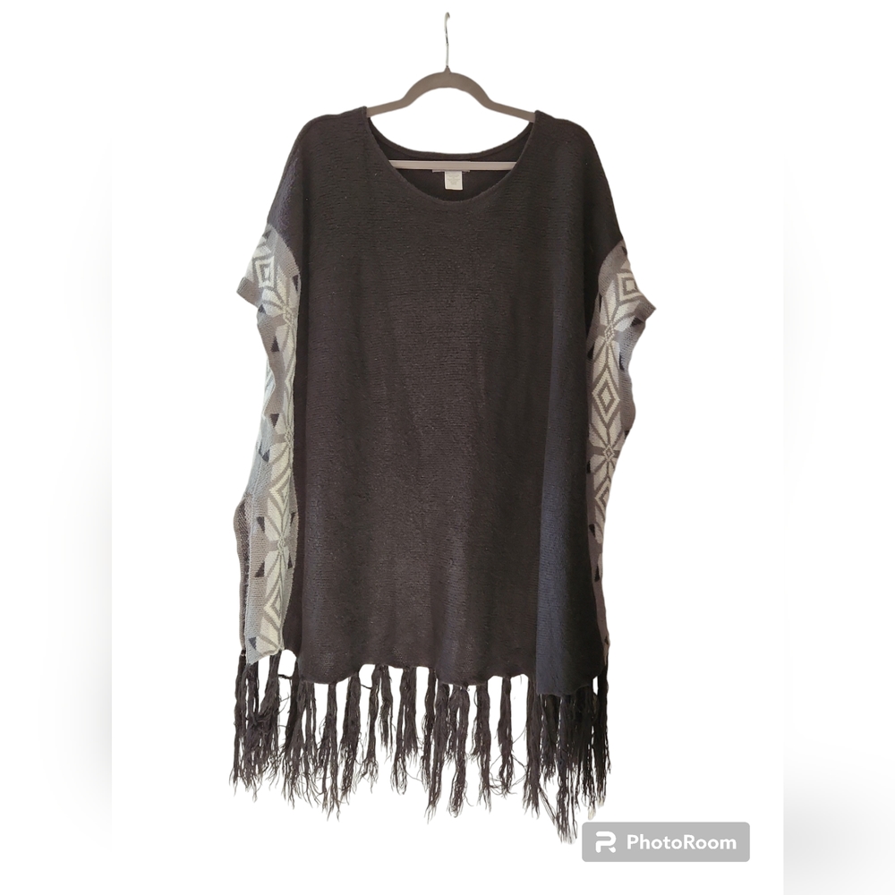 ACCESSORY st New york poncho